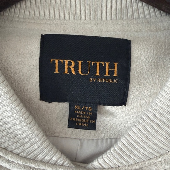 Women's Cream Bomber Jacket
Feels like suede. - Picture 6 of 9